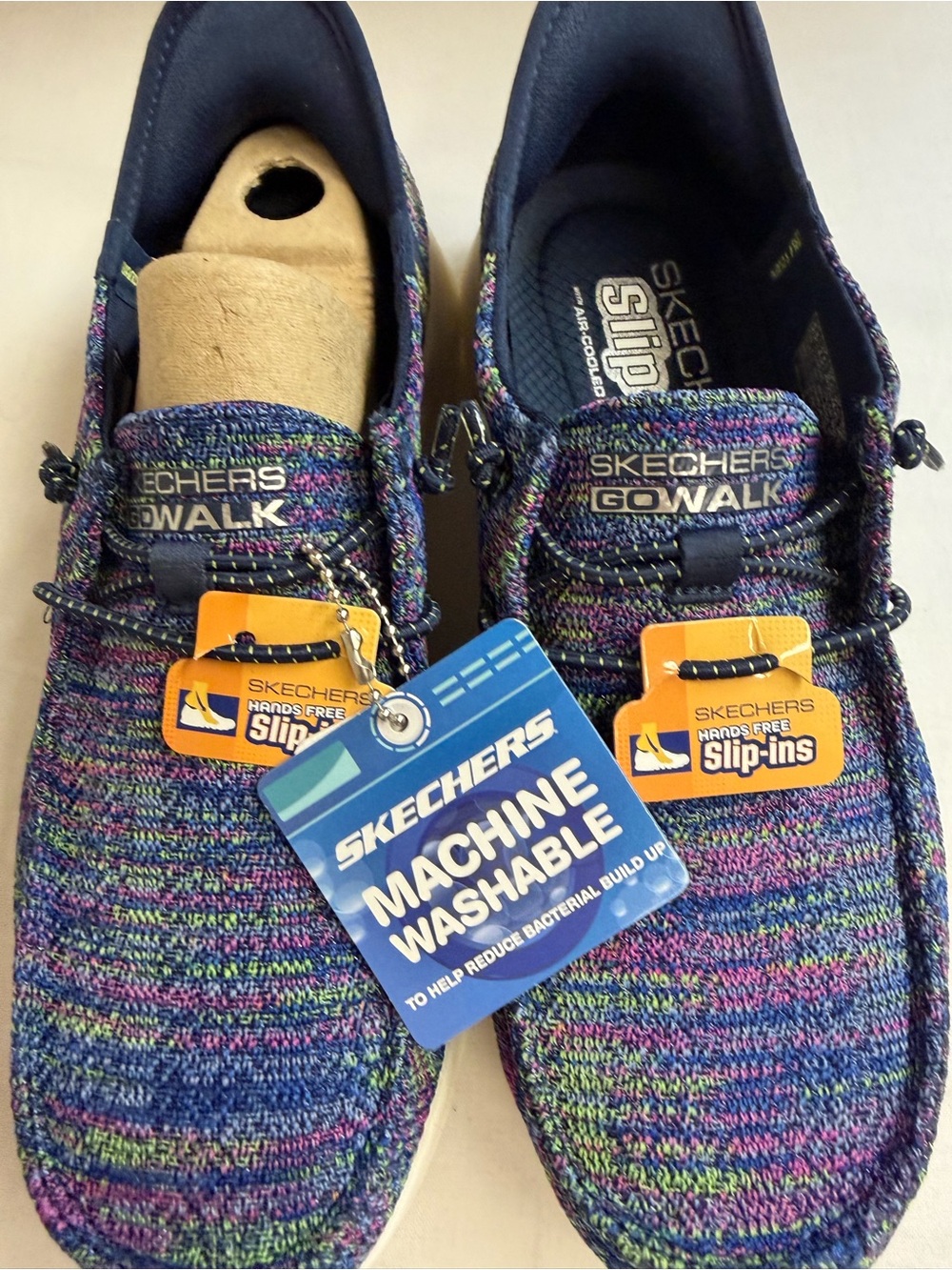 Skechers  Multicolor Knit Go Walk Slip-Ins